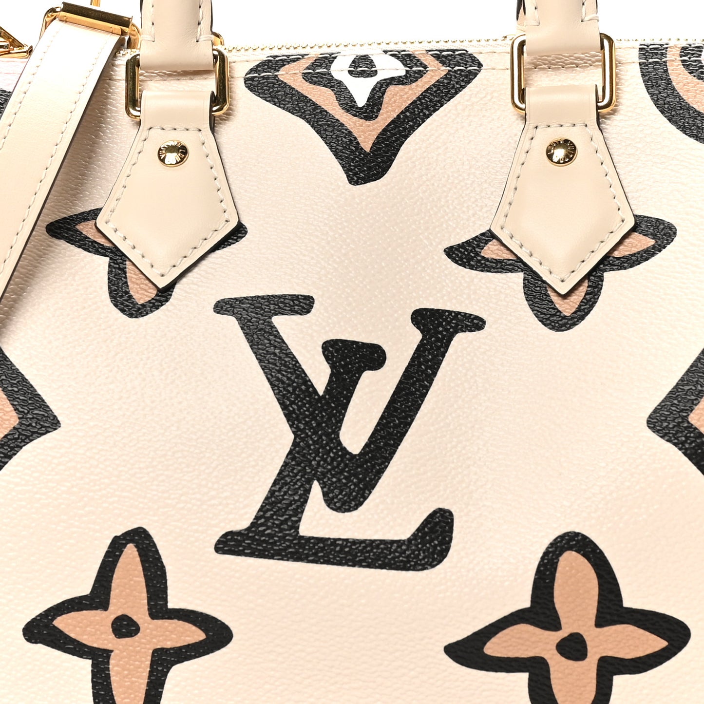 Monogram Giant Wild At Heart Speedy Bandouliere Creme