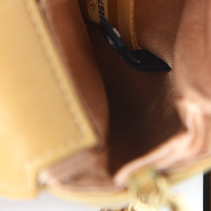 Chanel Lambskin East West Chocolate Bar Flap Beige 8 of 23