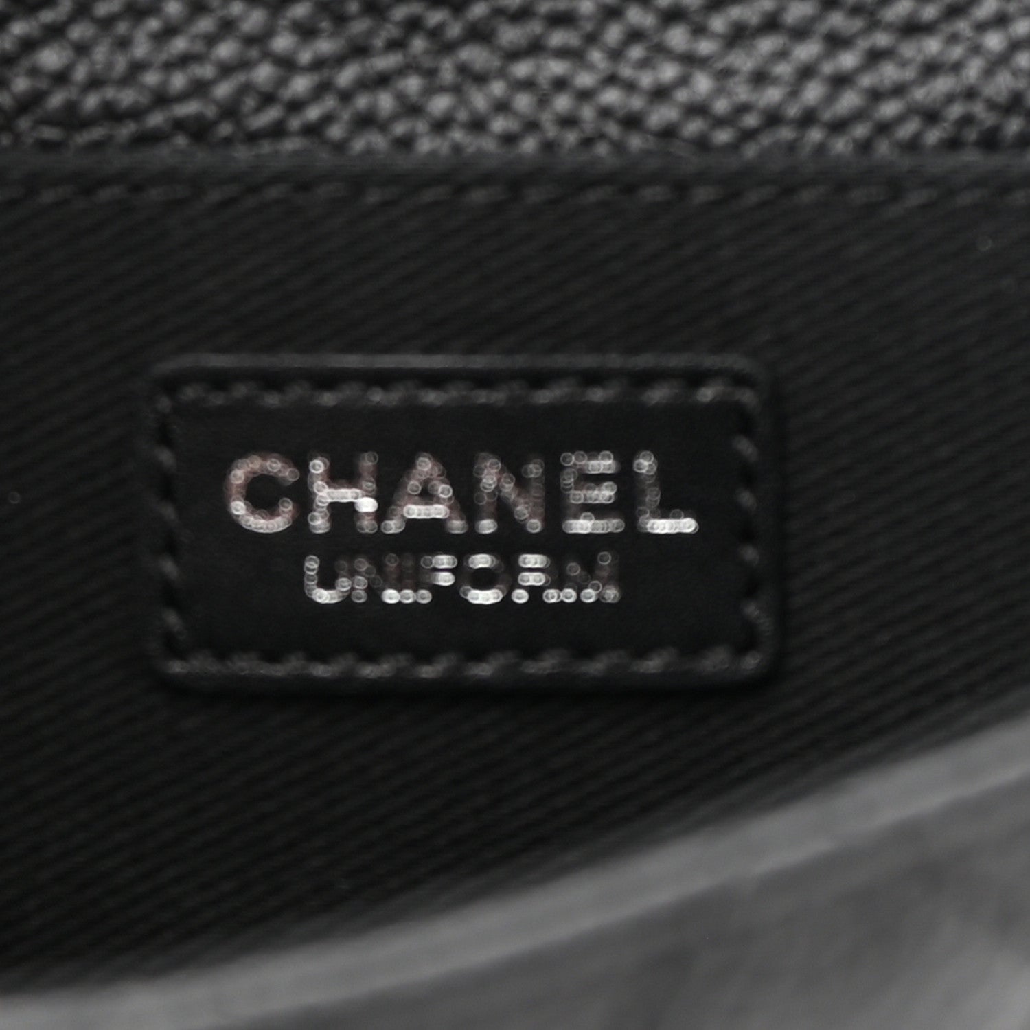 Chanel Grained Calfskin Quilted 2.55 Reissue Flap Belt Bag Clutch Black 5 of 11