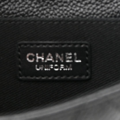 Chanel Grained Calfskin Quilted 2.55 Reissue Flap Belt Bag Clutch Black 5 of 11
