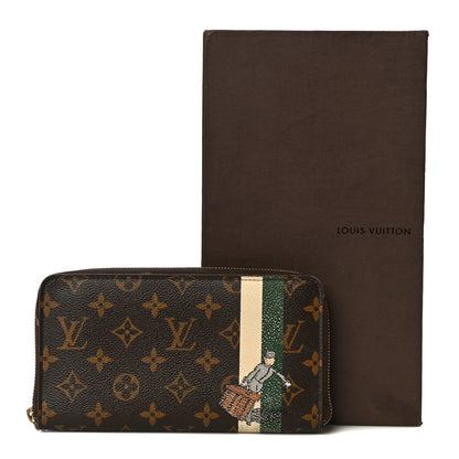 Louis Vuitton Monogram Groom Zippy Organizer Wallet Green 20 of 20