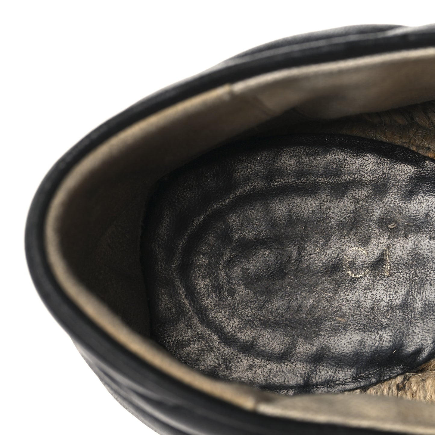 Nappa Matelasse GG Marmont Espadrilles 38 Black