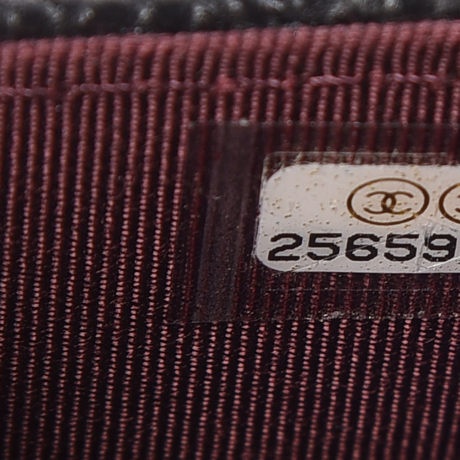 Chanel Caviar Quilted Flap Card Holder Wallet Black 8 of 9