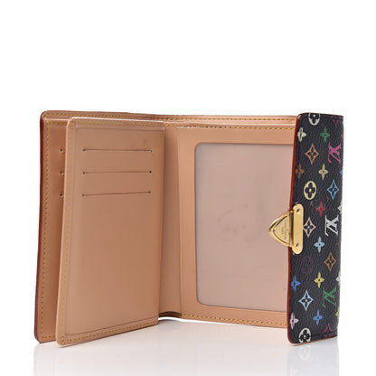 Louis Vuitton Monogram Multicolor Koala Wallet Black 4 of 10