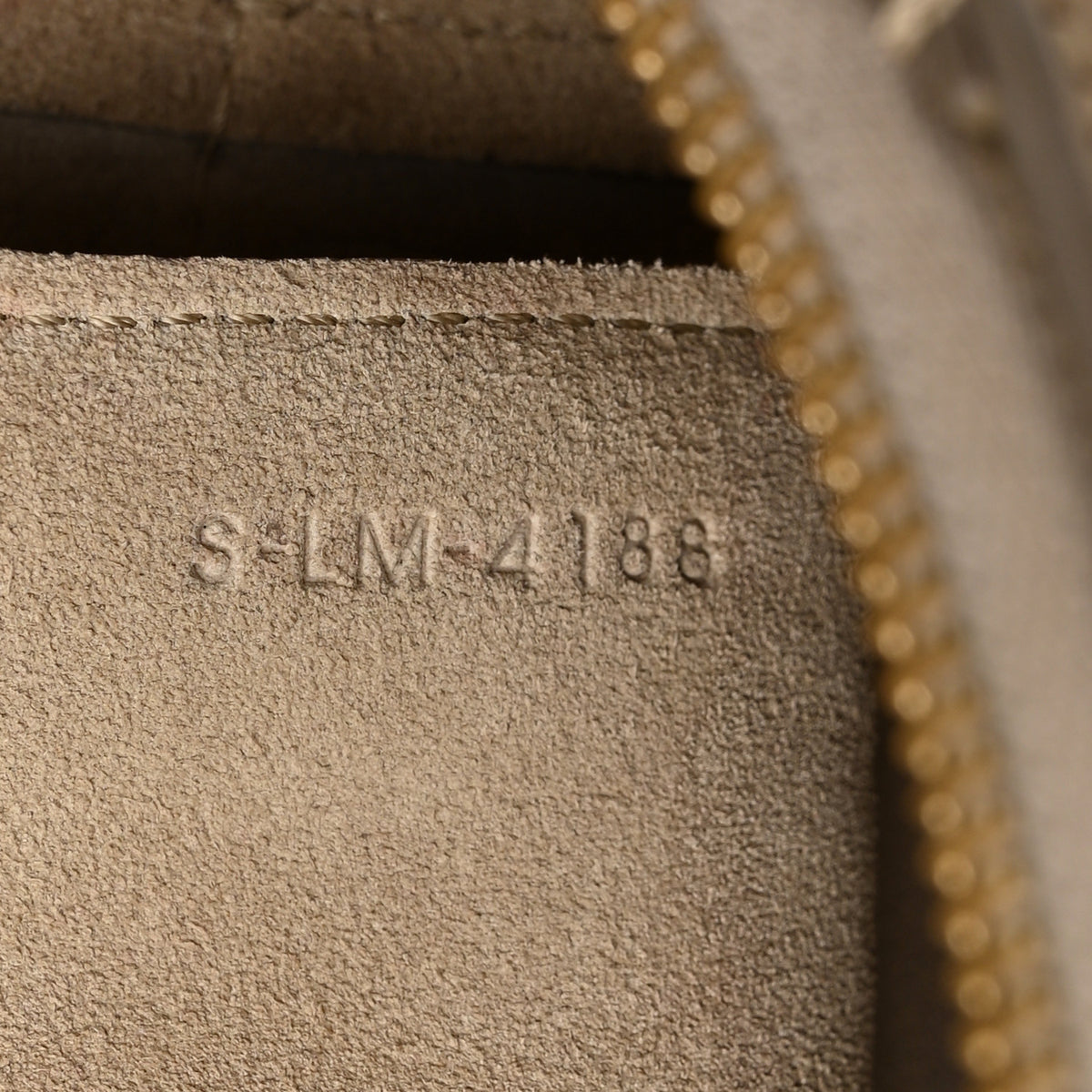 Baby Grained Calfskin Micro Belt Bag Light Taupe