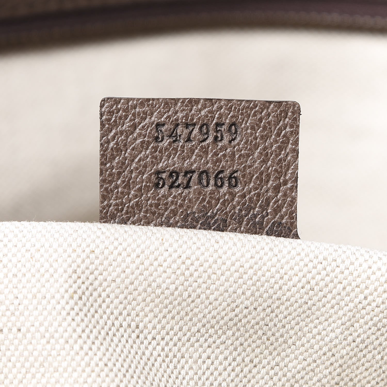 Gucci GG Supreme Monogram Textured Dollar Calfskin Web Large Savoy Duffle Bag Beige Ebony New Acero 6 of 9