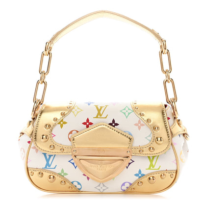Louis Vuitton Monogram Multicolor Marilyn White Gold 1 of 10