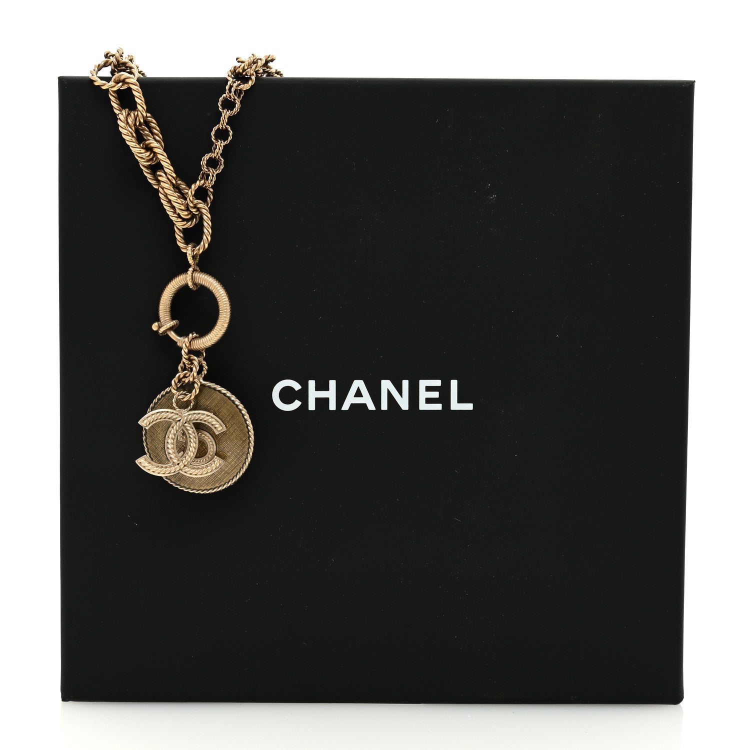 Chanel Chain N°5 CC Necklace Gold 7 of 7