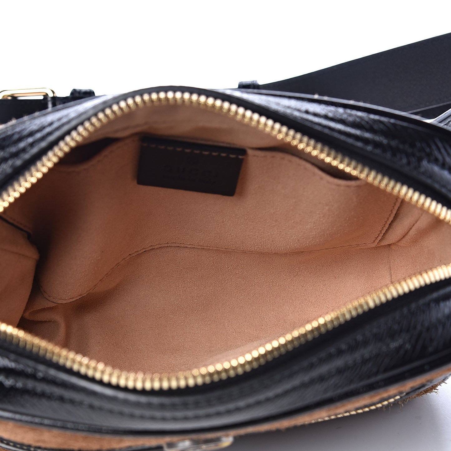 Suede Small Ophidia Belt Bag 85 34 Brown