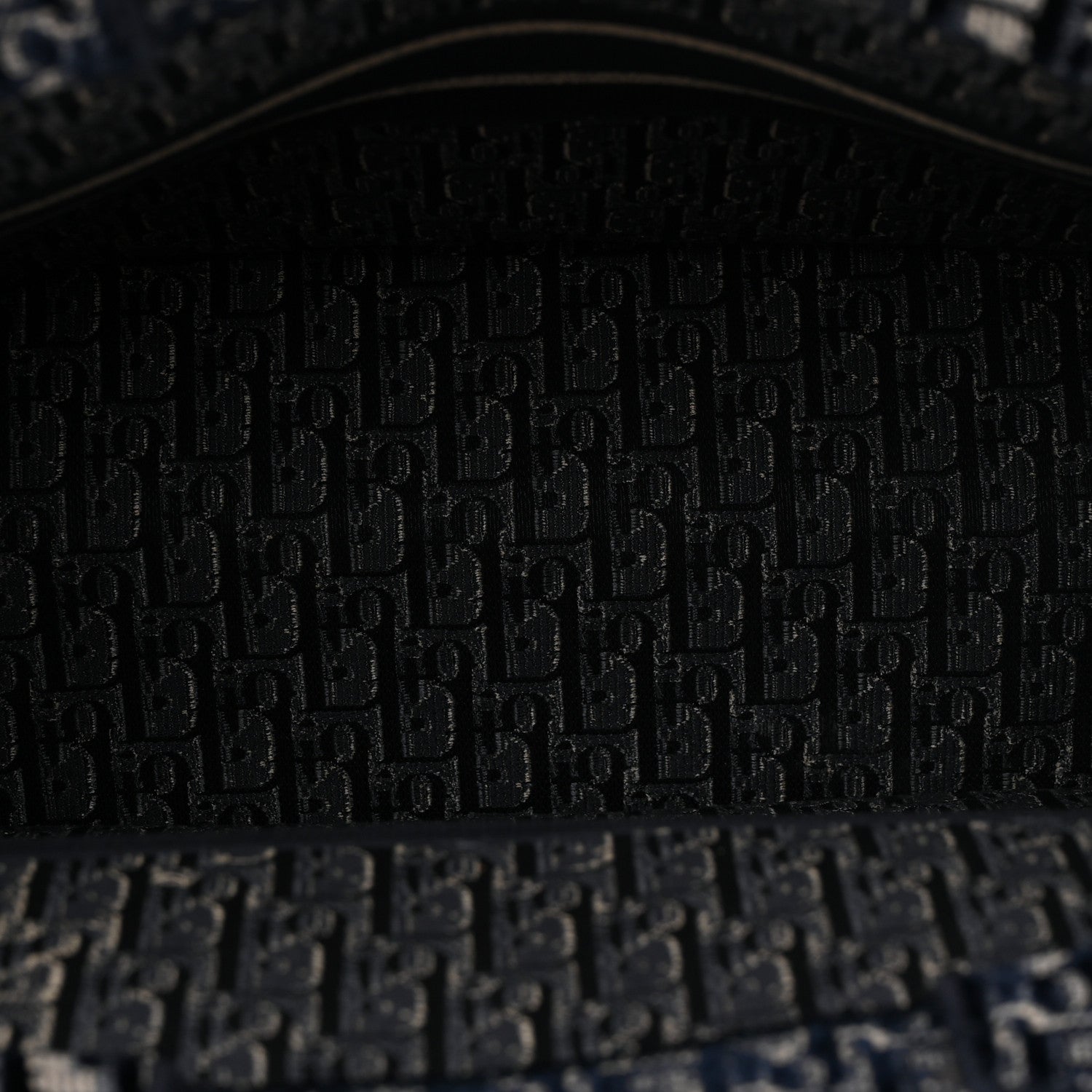 Christian Dior Oblique Velvet Large Book Tote Blue Multicolor Blue Multicolor 5 of 11