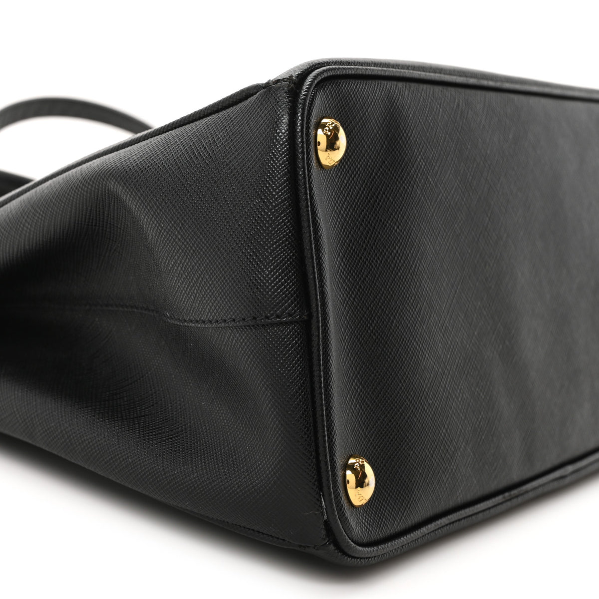 Prada Saffiano Small Galleria Double Zip Tote Black 9 of 10