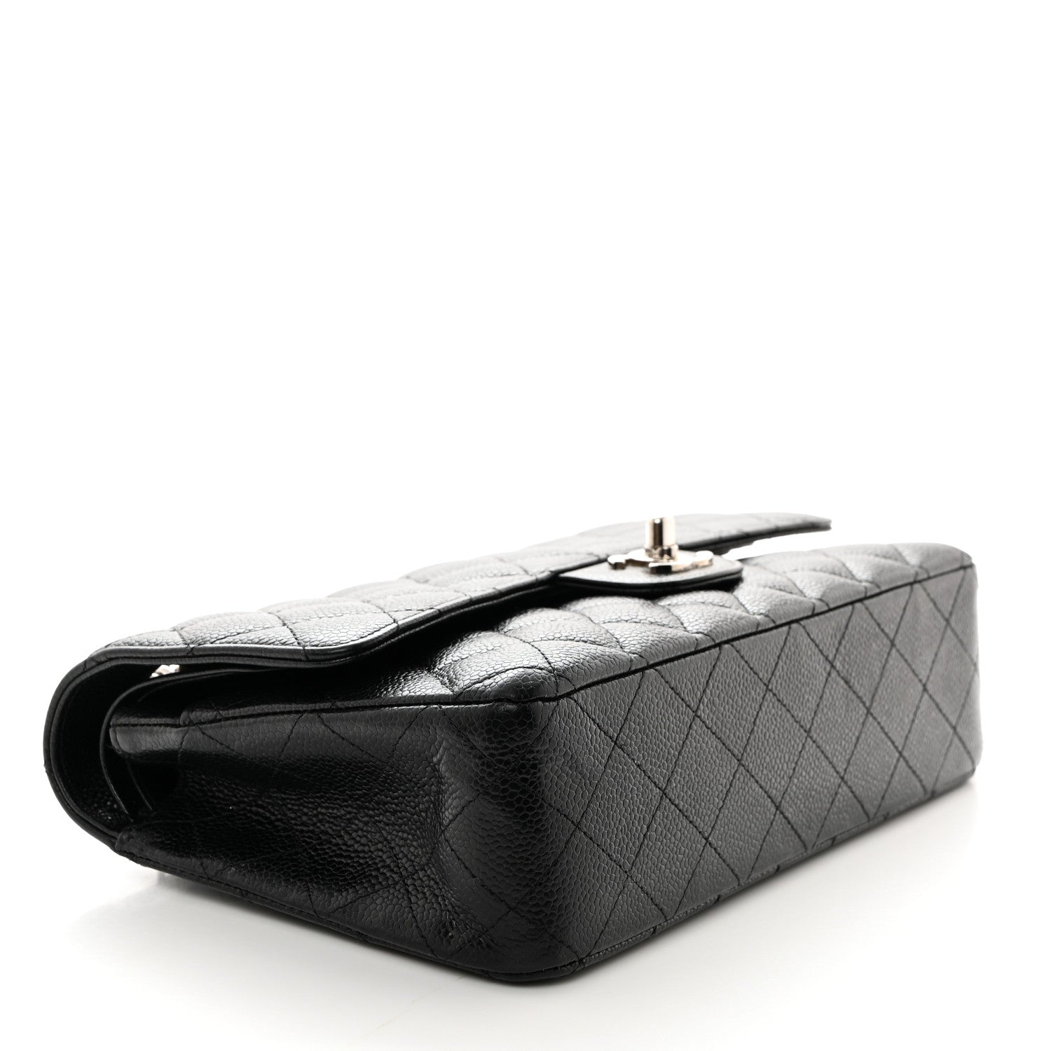 Chanel Caviar Quilted Medium Double Flap Black 4 of 10