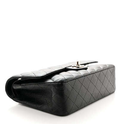 Chanel Caviar Quilted Medium Double Flap Black 4 of 10