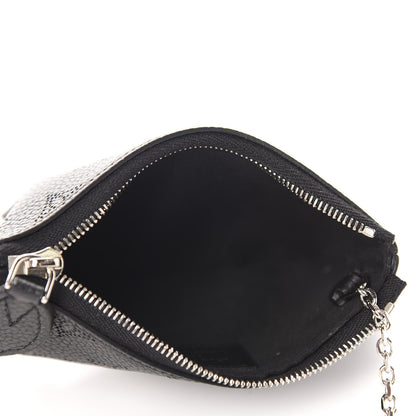 Louis Vuitton Mahina Key Pouch Black 5 of 8