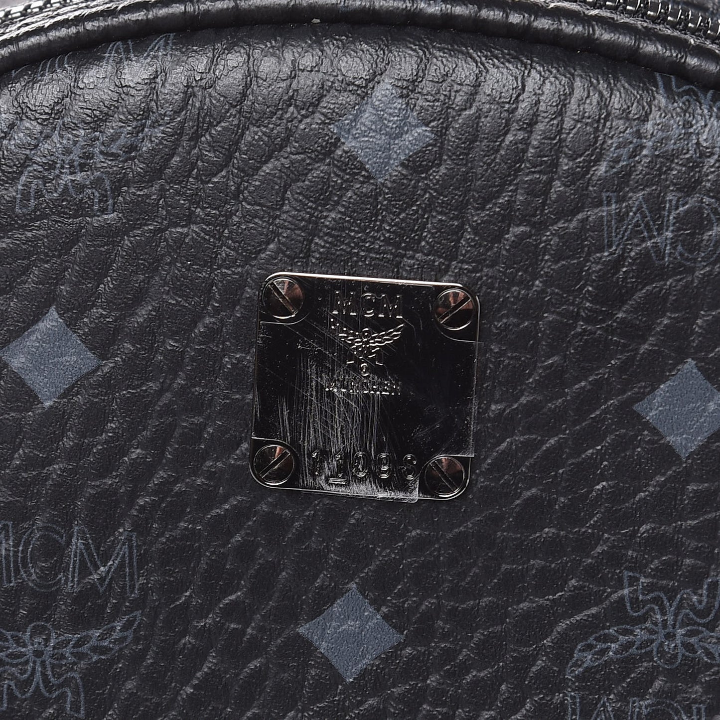 Visetos Small Side Stud Stark Backpack Black
