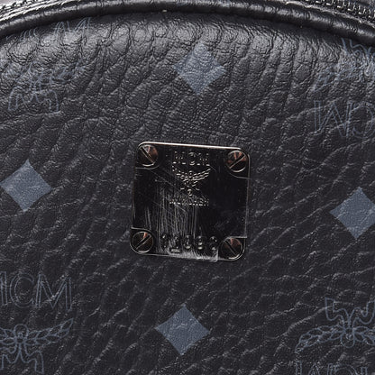 MCM Visetos Small Side Stud Stark Backpack Black 11 of 11