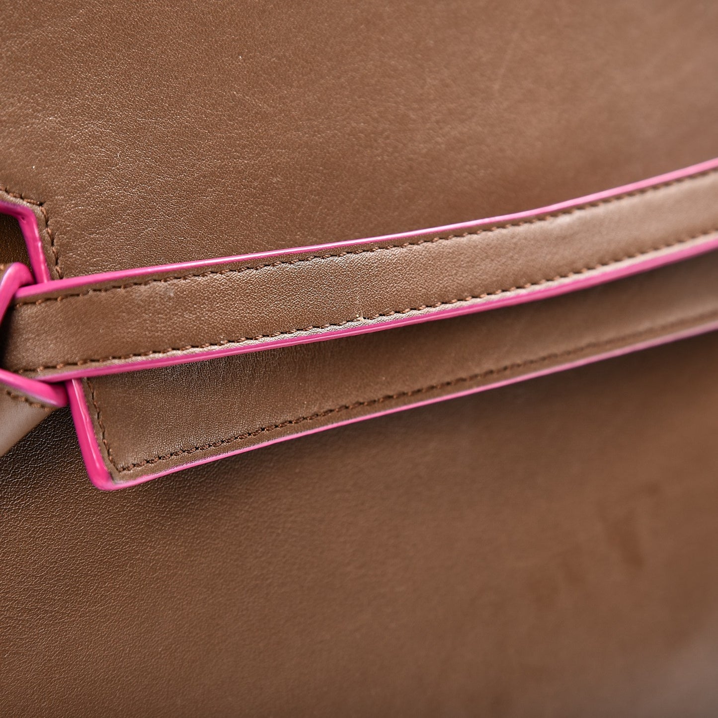 Smooth Calfskin Mini Belt Bag Camel Pink