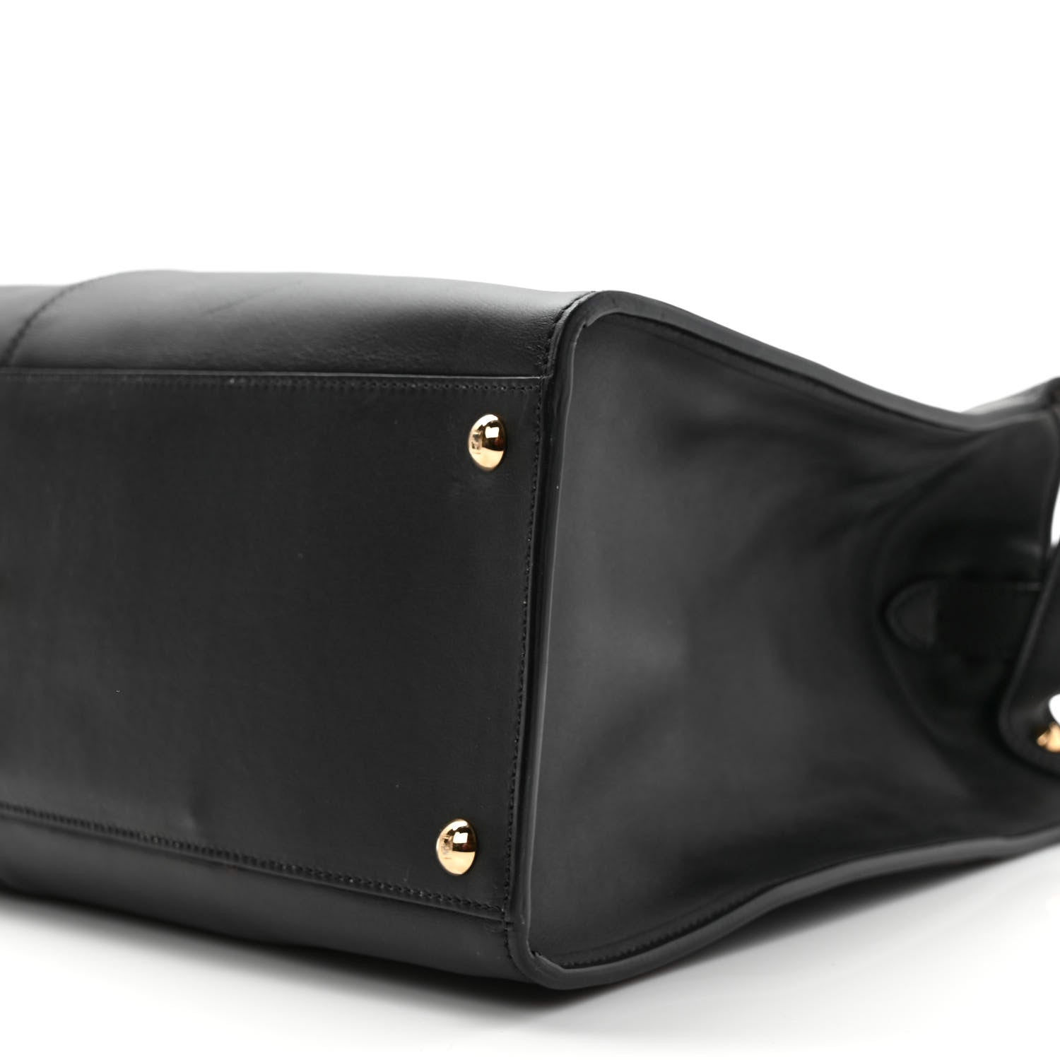 Fendi Vitello Seta Century Large Peekaboo X-Lite Black Fragola 7 of 7