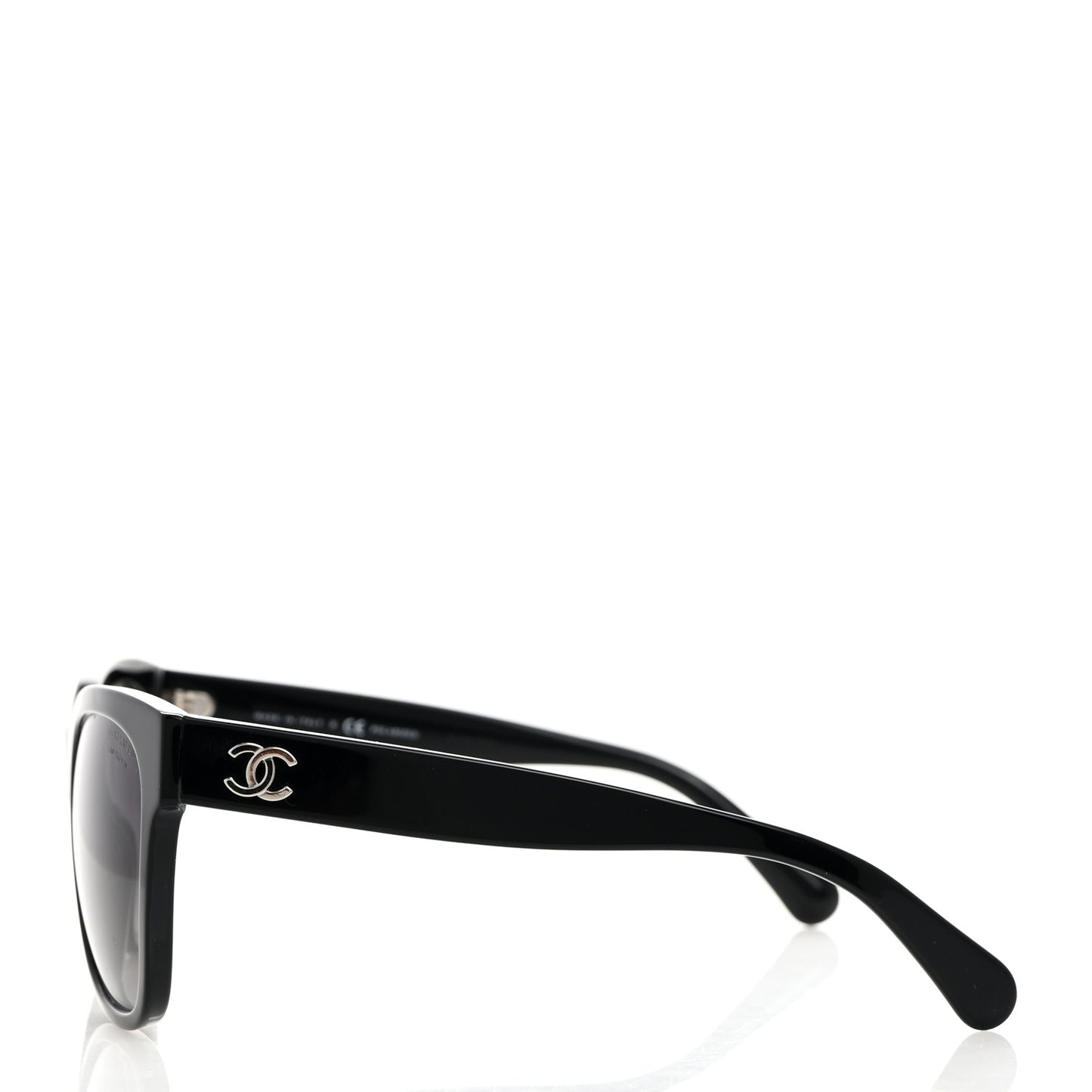 Acetate Polarized Square CC Sunglasses 5380 Black