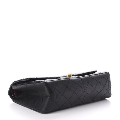 Chanel Aged Calfskin Quilted 2.55 Reissue 226 Flap Black 4 of 13