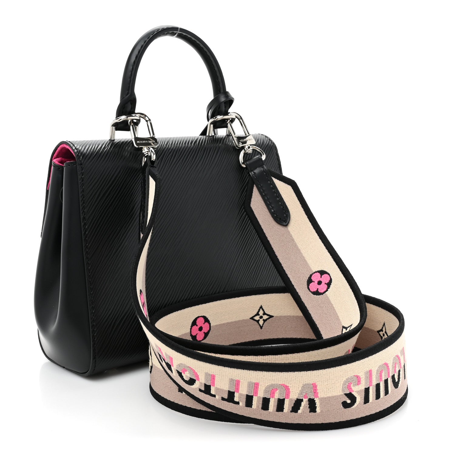 Louis Vuitton Epi Cluny Mini Black 3 of 8