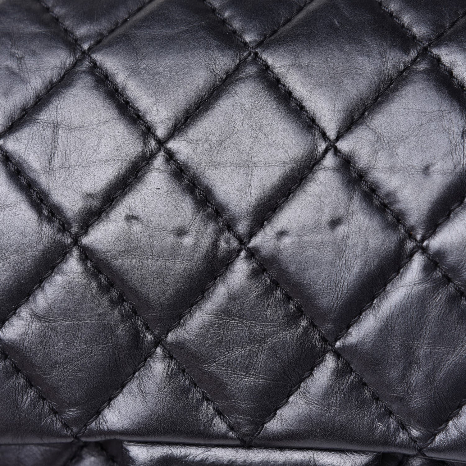 Chanel Aged Calfskin Quilted 2.55 Reissue 226 Flap Black 11 of 12