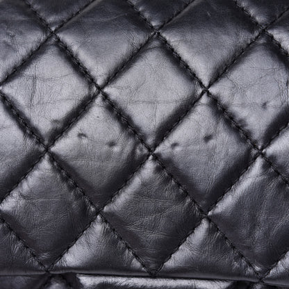 Chanel Aged Calfskin Quilted 2.55 Reissue 226 Flap Black 11 of 12