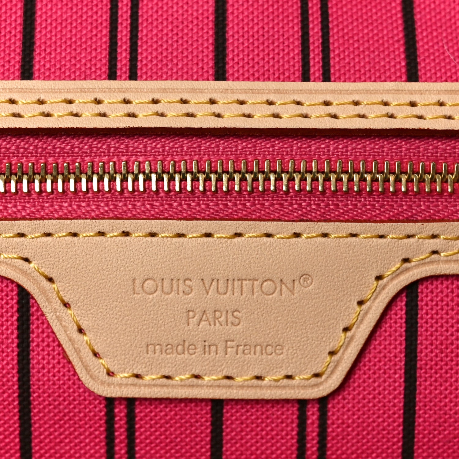 Louis Vuitton Monogram Inside Out Neverfull Bandouliere MM Rose Pondichery 10 of 19