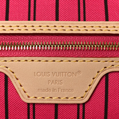 Louis Vuitton Monogram Inside Out Neverfull Bandouliere MM Rose Pondichery 10 of 19
