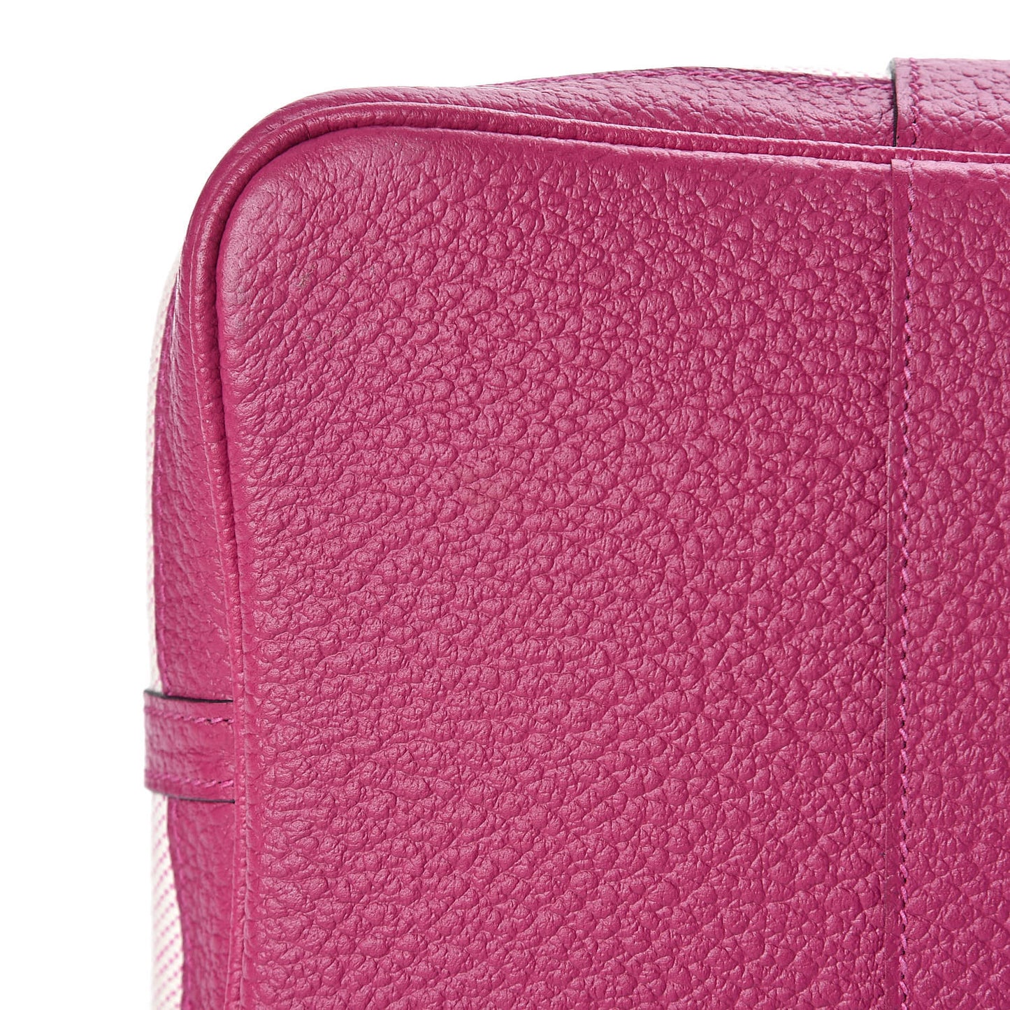 Toile Negonda Garden Party Tote 36 MM Rose Pourpre