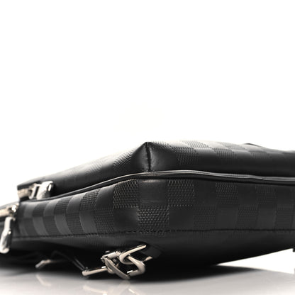 Louis Vuitton Damier Infini Avenue Sling Bag NM Onyx 8 of 9