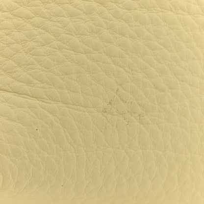 The Row Grained Calfskin Small N/S Park Tote Lemon Sorbet 10 of 10