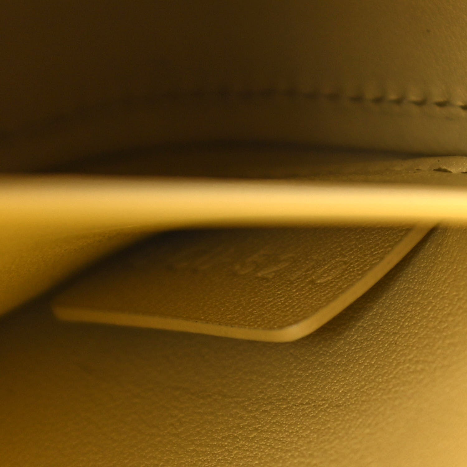 Celine Shiny Calfskin Triomphe Shoulder Bag Papyrus 8 of 11