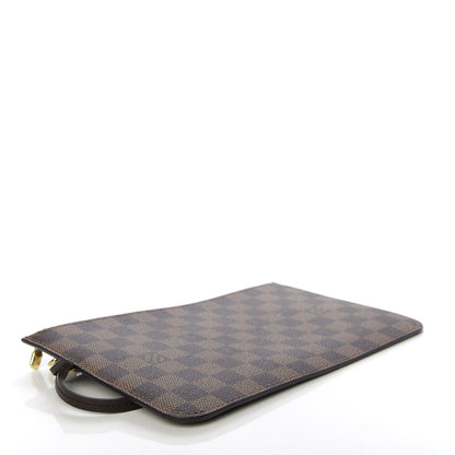 Louis Vuitton Damier Ebene Neverfull MM GM Pochette Rose Ballerine 4 of 7