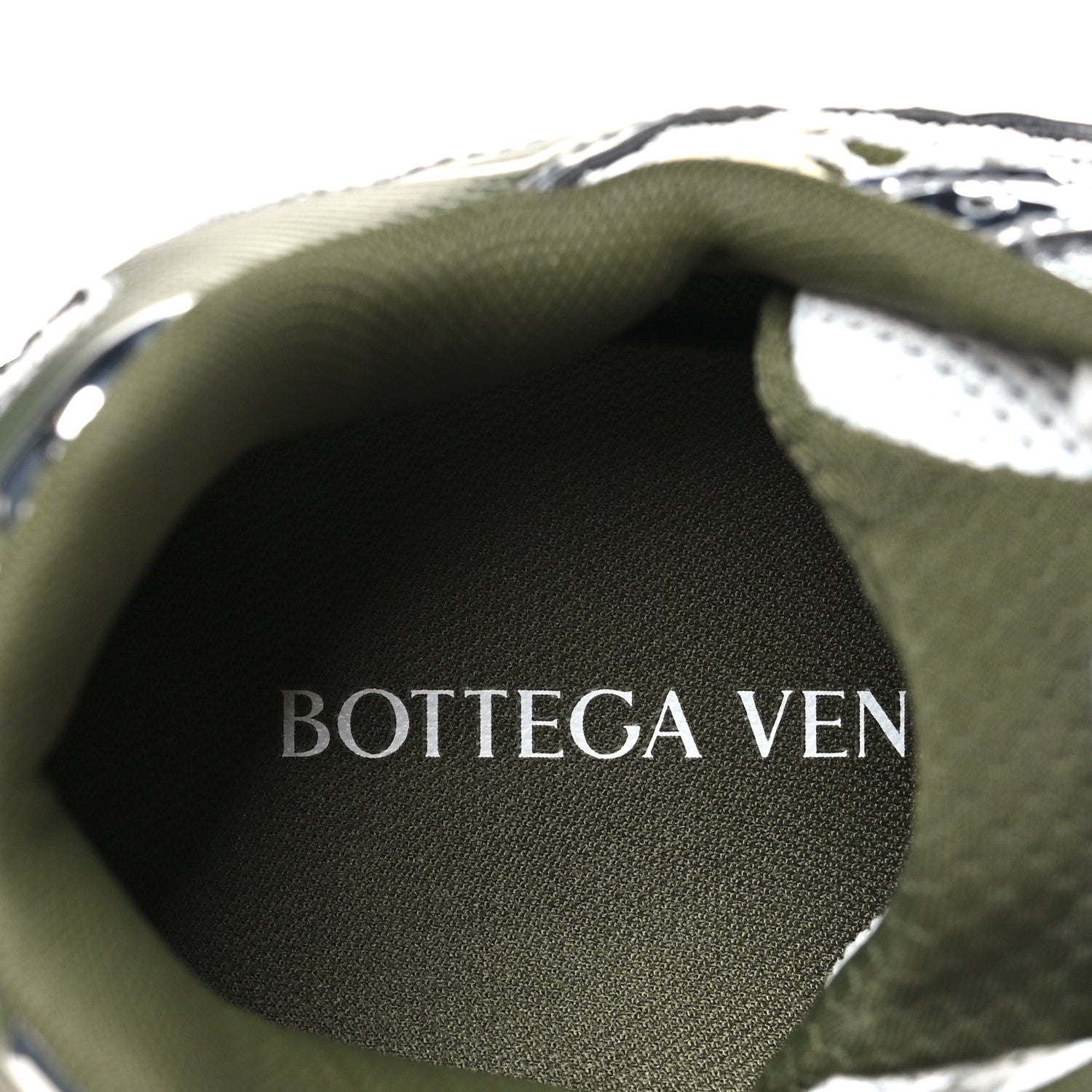 Bottega Veneta Fishnet Fabric Orbit Sneakers  40 Mud white 7 of 9