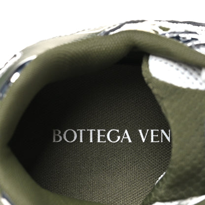 Bottega Veneta Fishnet Fabric Orbit Sneakers  40 Mud white 7 of 9