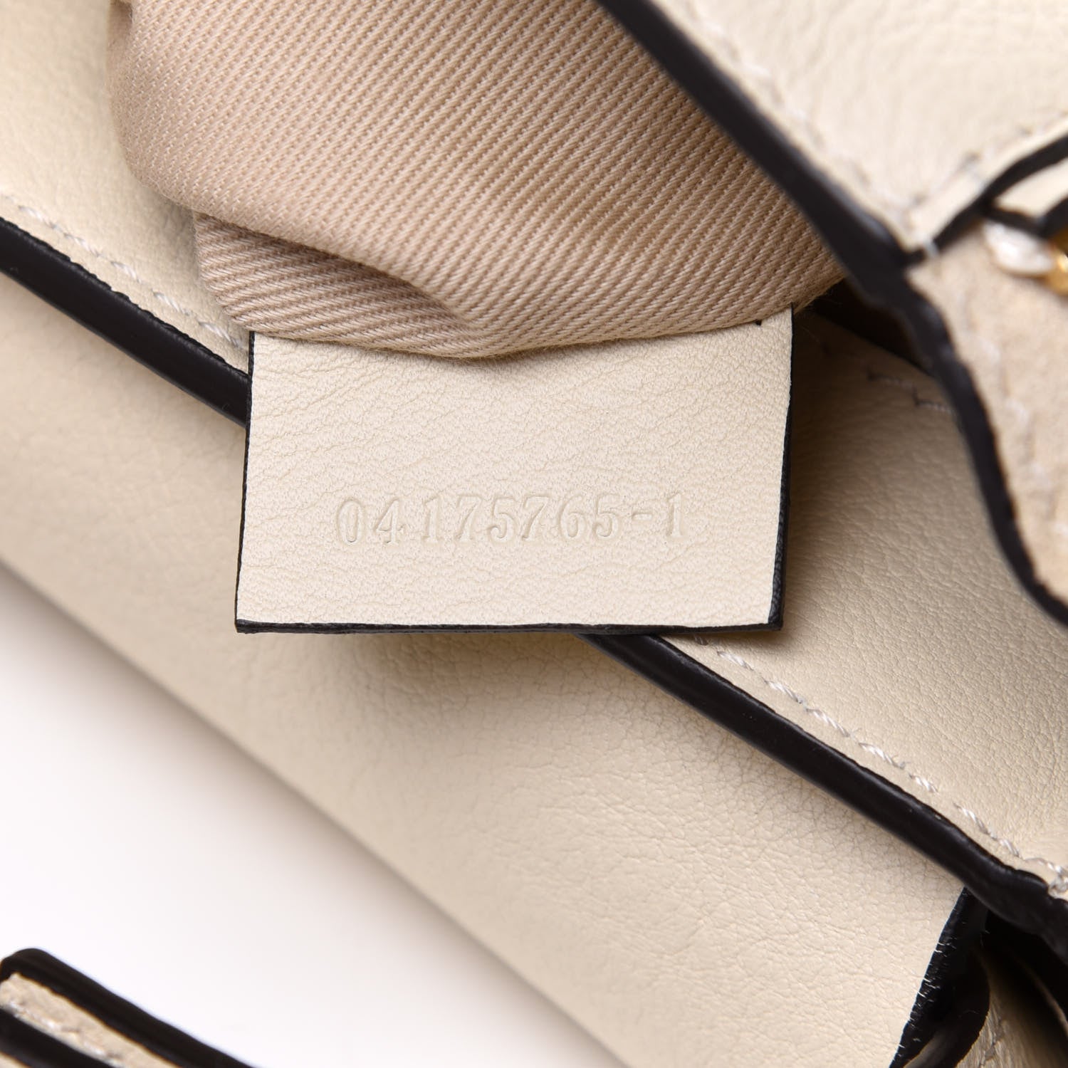 Chloe Suede Calfskin Small Faye Backpack Off White 6 of 12