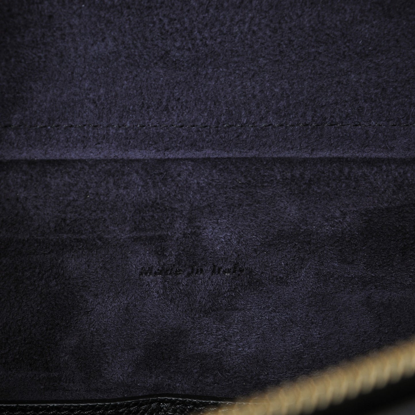 Grained Calfskin Mini Belt Bag Black