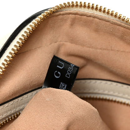 Gucci GG Supreme Monogram Small Horsebit 1955 Shoulder Bag Beige Mystic White 8 of 11