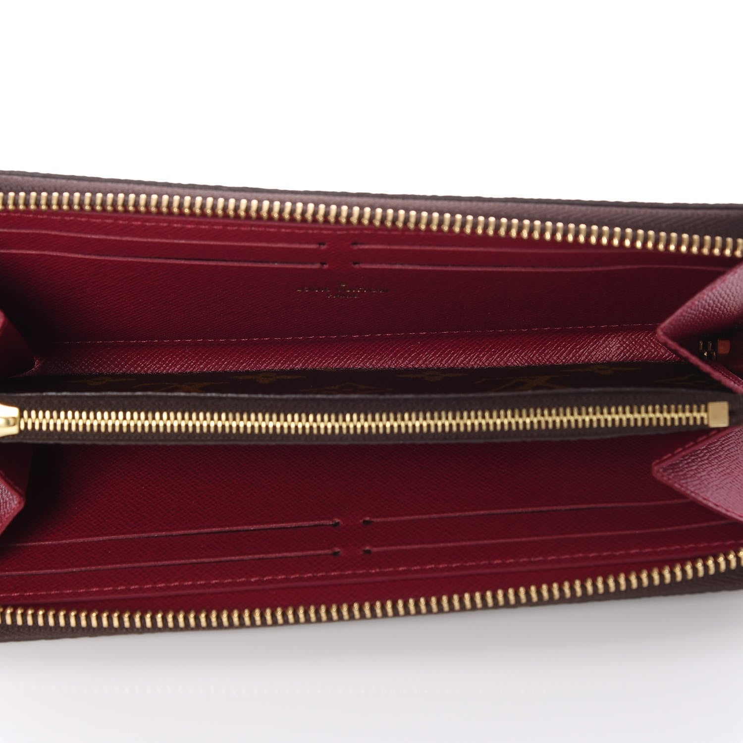 Louis Vuitton Monogram Clemence Wallet Fuchsia 5 of 8