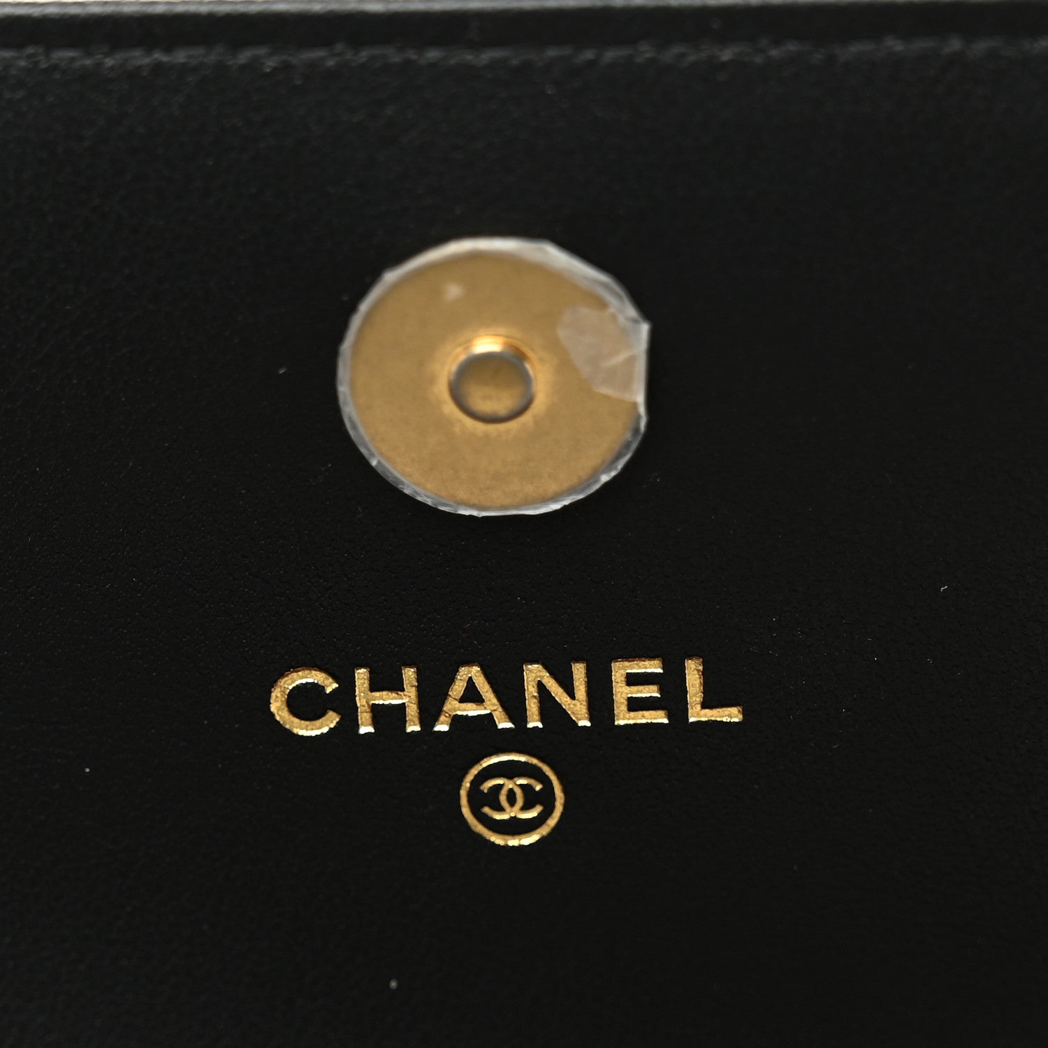 Chanel Lambskin Quilted Chanel 19 Flap Clutch Black 6 of 8