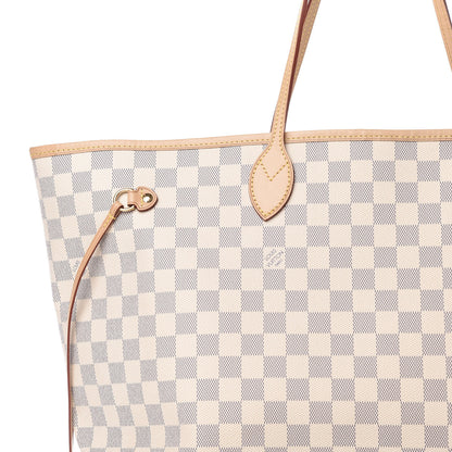 Louis Vuitton Damier Azur Neo Neverfull GM Rose Ballerine 9 of 14