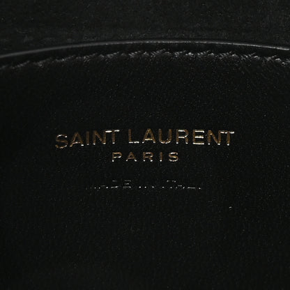 Saint Laurent Smooth Calfskin Le 5 A 7 Mini Hobo Black 6 of 10