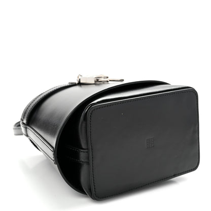 Givenchy Box Calfskin Shark Lock Bucket Bag Black 3 of 8