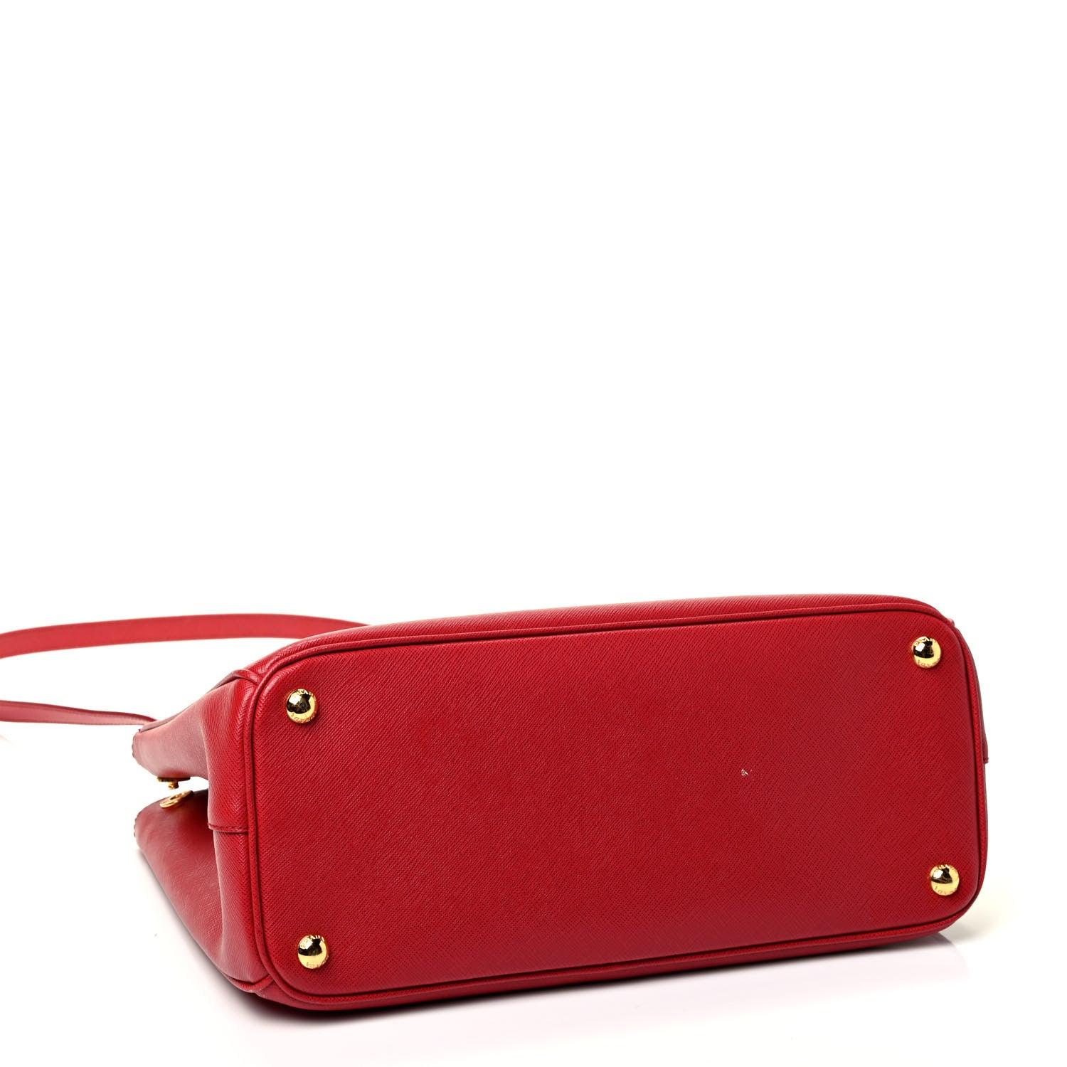 Prada Saffiano Medium Galleria Double Zip Tote Fuoco 3 of 4
