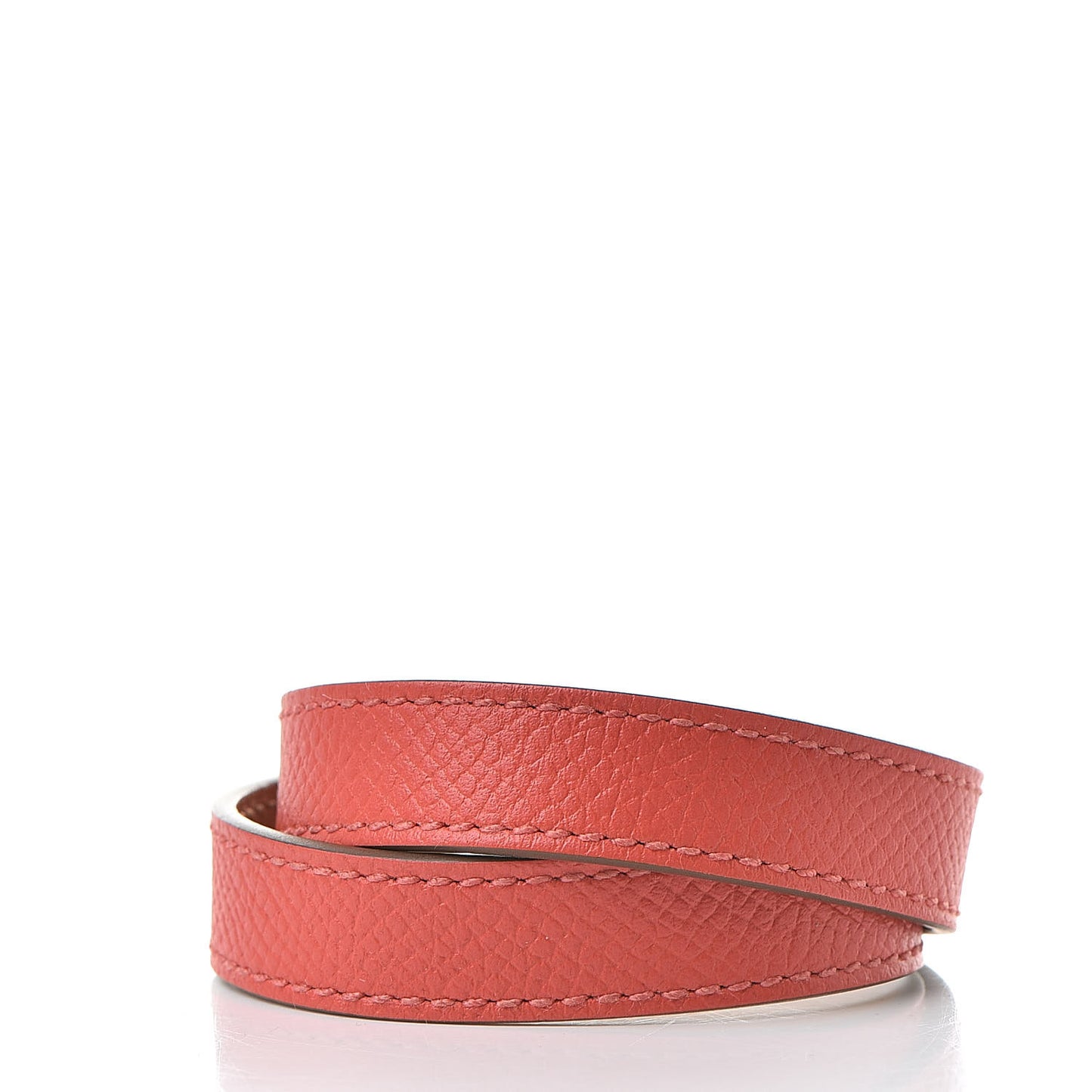 Epsom Kelly Double Tour Bracelet XS Rose Jaipur