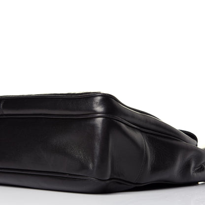 Chanel Lambskin Flap Shoulder Bag Black 10 of 10