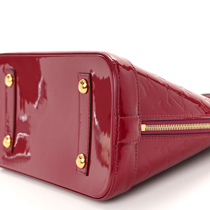 Louis Vuitton Vernis Alma PM Magenta 9 of 10