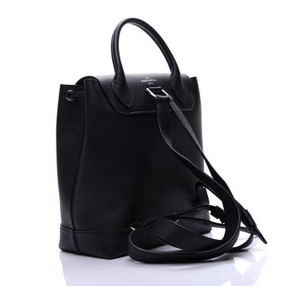 Louis Vuitton Calfskin Lockme Backpack Black 2 of 12