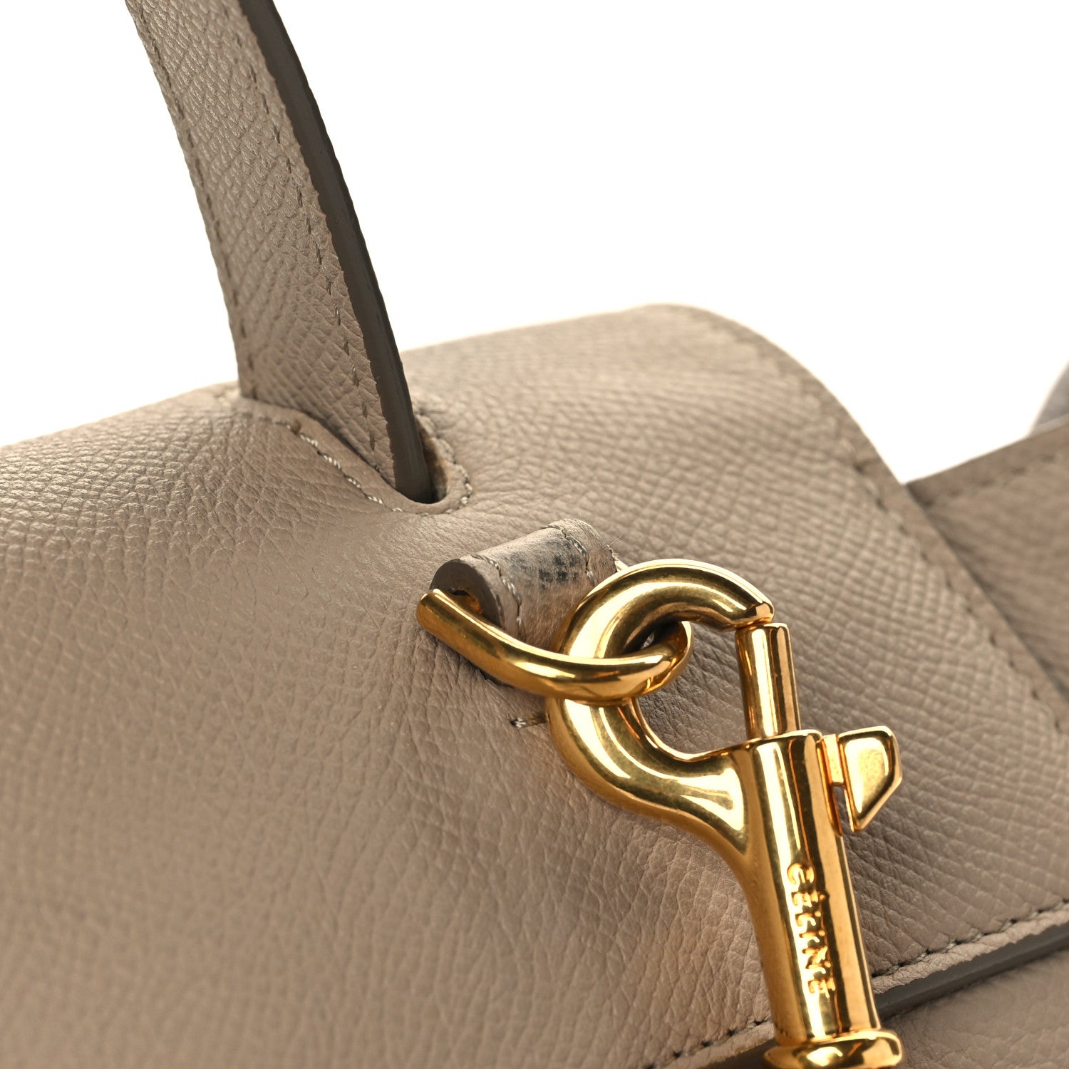 Celine Grained Calfskin Mini Belt Bag Light Taupe 14 of 15